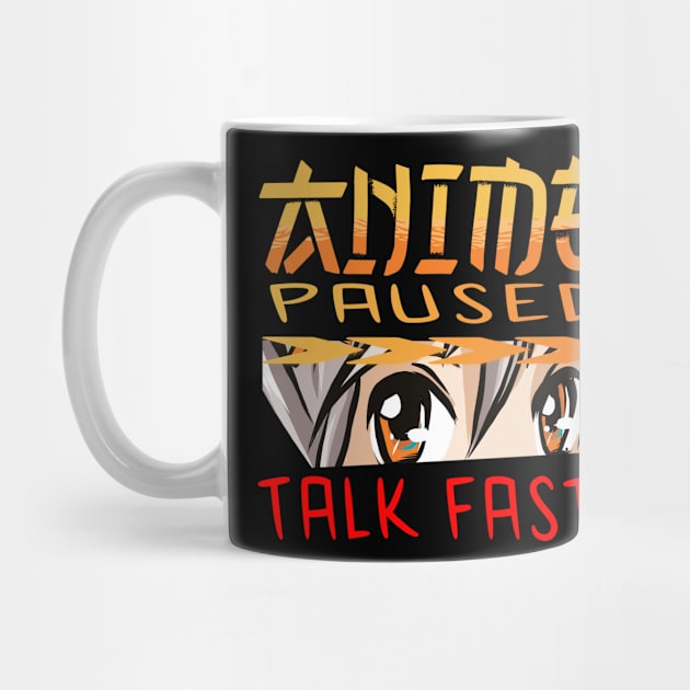 Anime Paused Talk Fast by JayD World